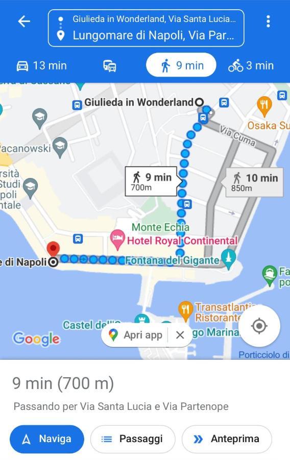 Villa Giulieda In Wonderland à Naples Extérieur photo
